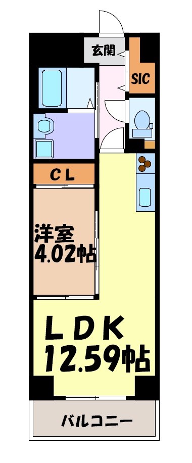 Primal千種stelo 間取り図