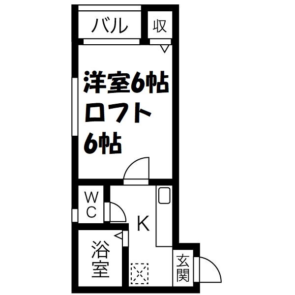 TYK名駅南 間取り図