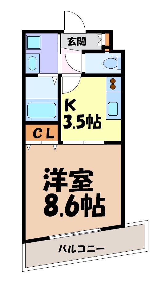 ル・シャンパーニュ 間取り図