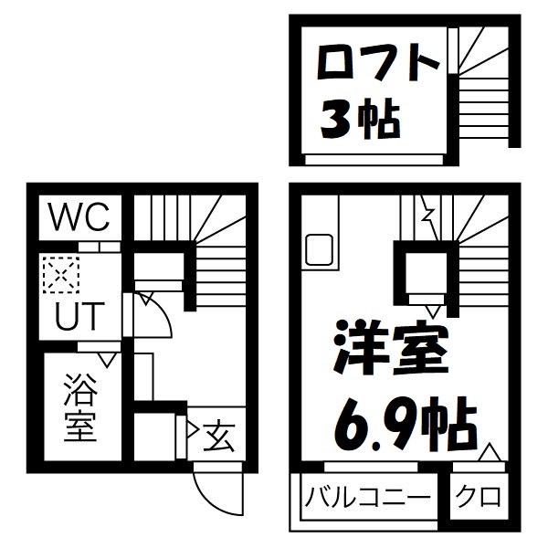テラス吹上 間取り図