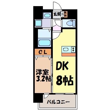 メイクス矢場町 間取り図