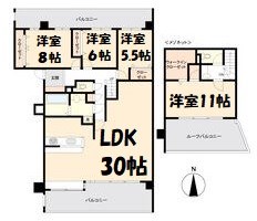 サムティレジデンス東山公園 間取り