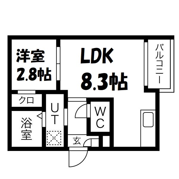 R-smart尾頭橋 間取り図