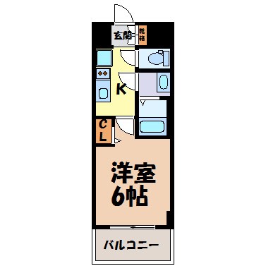 プレサンス名古屋幅下ファビュラス 間取り図