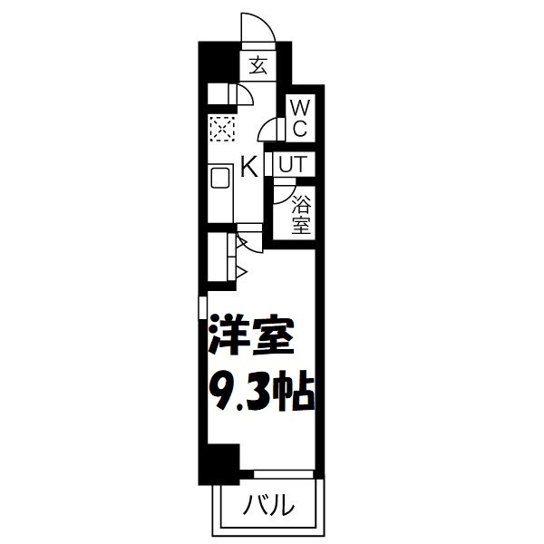 ディアレイシャス鶴舞公園 間取り図