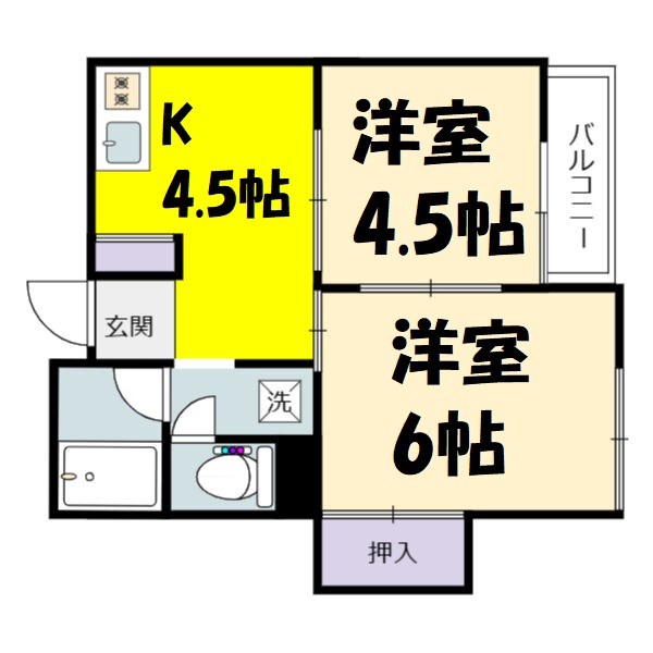 シーズンコートＫＯＤＥＫＩ 間取り図