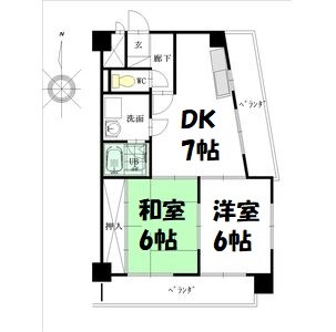 エステートⅡ 間取り図