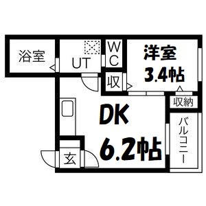 カーサアレグラ 間取り図