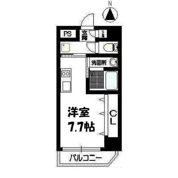 パレット駅西 間取り図