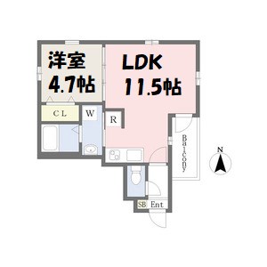 La Luce山王 間取り図