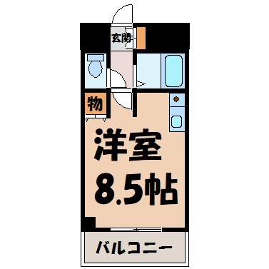 タウンエステート新栄 間取り図