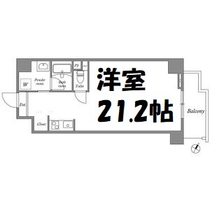 T&amp;rsquo;s　Residence　Nagoya 間取り図