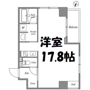 T&amp;rsquo;s　Residence　Nagoya 間取り図
