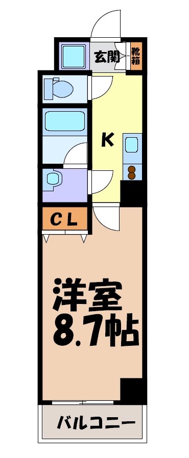 ヴァンキッシュ 間取り図