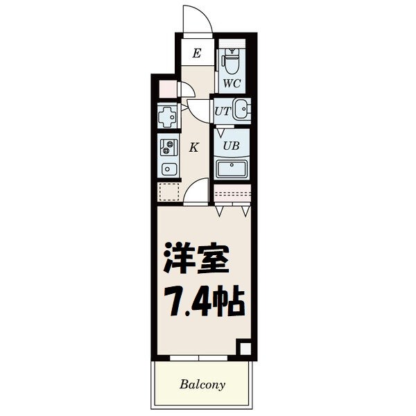 S-RESIDENCE葵Ⅱ 間取り図