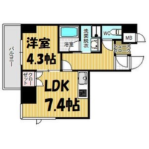 セレニティー東山公園 間取り図