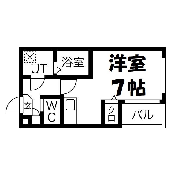 ハーモニーテラス城木町 間取り図