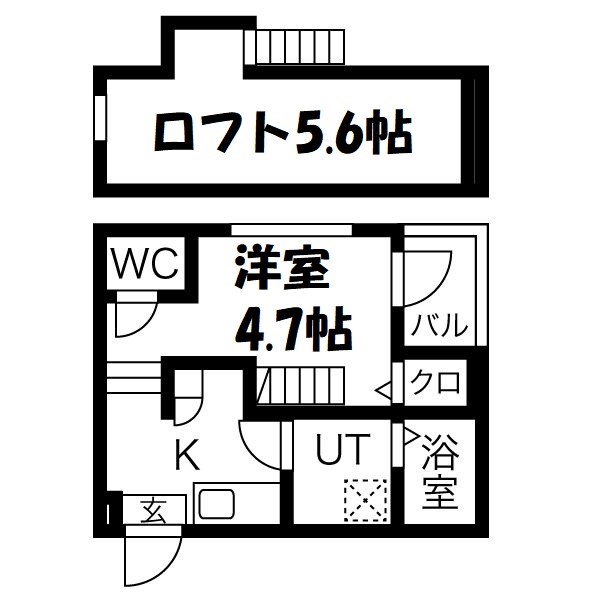 ハーモニーテラス城木町Ⅱ 間取り