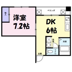 HYマンション 間取り図