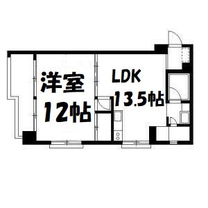 メゾン鶴舞 間取り図