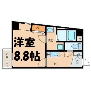 スカイコート葵 間取り図