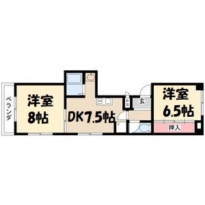 メゾンアコール 間取り図