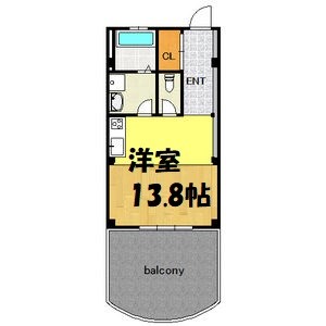 シーズンコート東山 間取り図