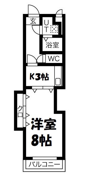 グランデ城西 間取り図