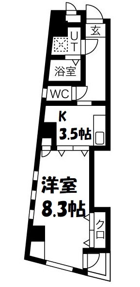 グランデ城西 間取り図