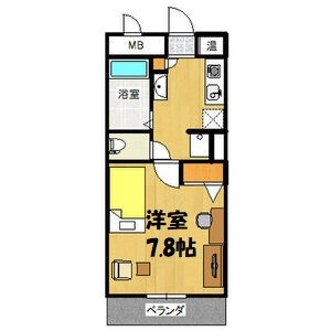 ノーブルハウス吉田 間取り図
