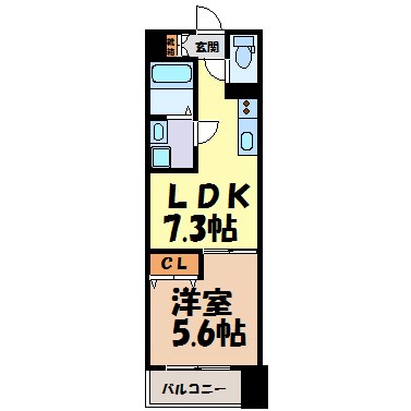 プラージュ大曽根 間取り図