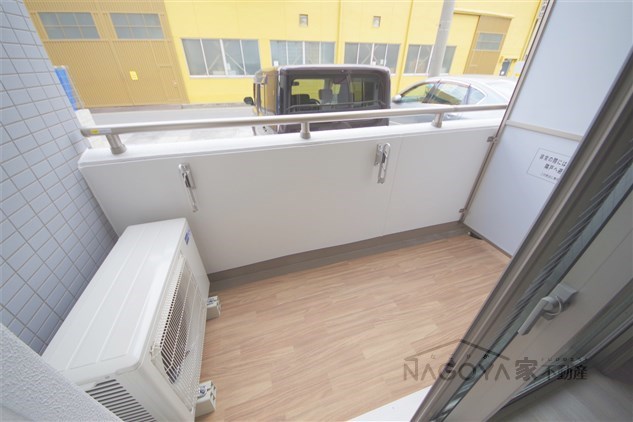 プラージュ大曽根 ベランダ