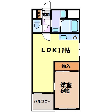 アーク上前津ビル 間取り図