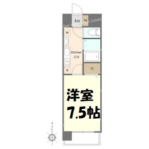 グランメール城西 間取り図