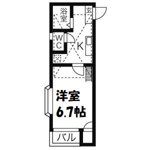 リバティー川名 間取り
