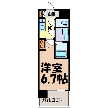 S-RESIDENCE上前津 間取り図