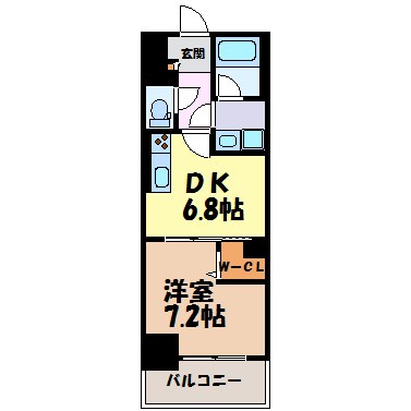 シュトルツ栄 間取り図