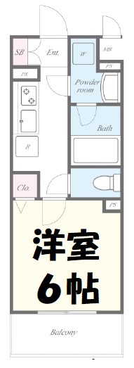 パークステージ名駅西 間取り図