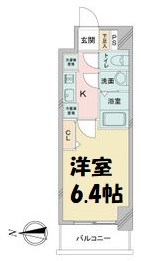 アステリ鶴舞ディオ 間取り図