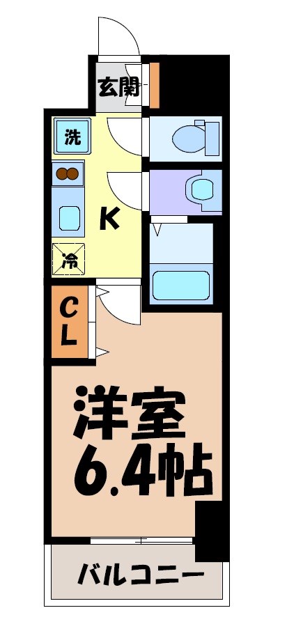 アステリ鶴舞ディオ 間取り図