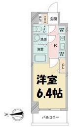 アステリ鶴舞ディオ 間取り図