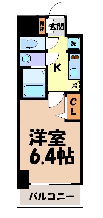アステリ鶴舞ディオ 間取り図
