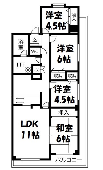 クレス 間取り図