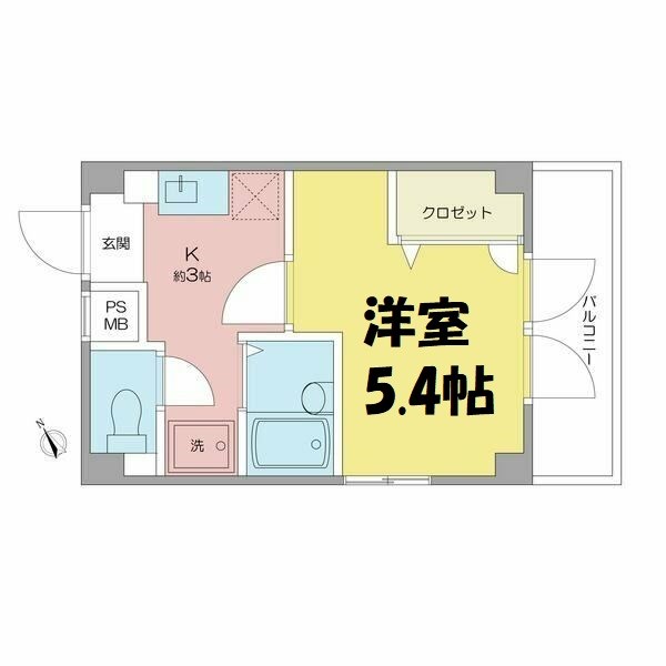 エスペランサ鶴舞１９ 間取り