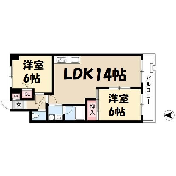 ラ・メゾン伊藤 間取り