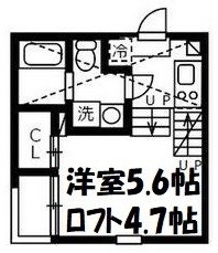 ハーモニーテラス志賀町Ⅵ 間取り図