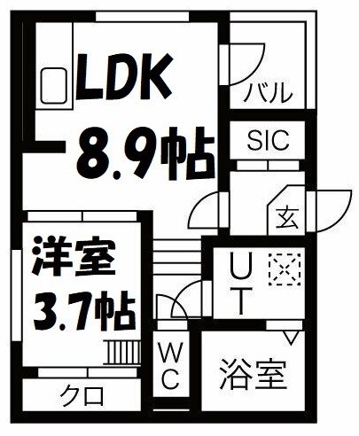 ウィング志賀 間取り図