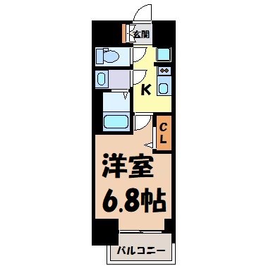 プレサンス大曽根駅前ファースト 間取り図