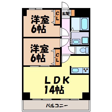 Viare　Nord 間取り図