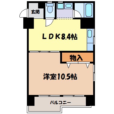 メゾン鶴舞 間取り図